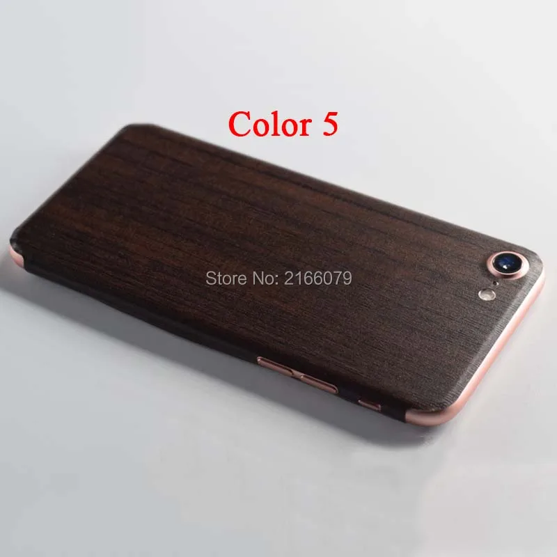 Для Apple iPhone 7 4 дюйма/7 Plus + 5 дюйма задняя крышка 3D имитация под дерево защита