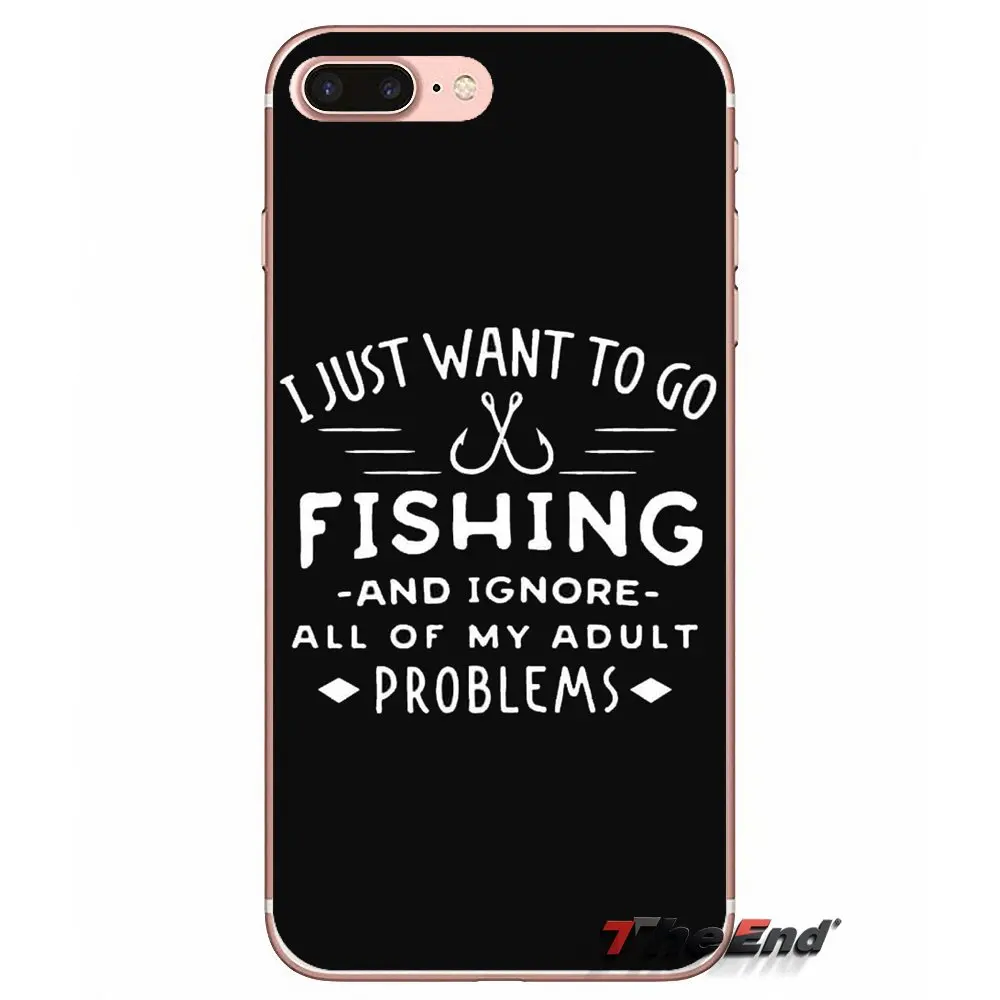 Мягкий чехол из ТПУ Angling Go Fishing quotes для Huawei G7 G8 Ascend P7 P8 P9 Lite Honor 4C 5X 5C 6X Mate 7 8 9 Y3 Y5 Y6 II Pro |