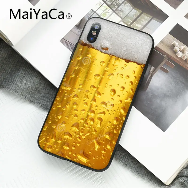 MaiYaCa World Beers alcol Summer Bubble чехол для телефона iphone 11 Pro 11Pro MAX 8 7 6S Plus X XS MAX 5 5S SE XR