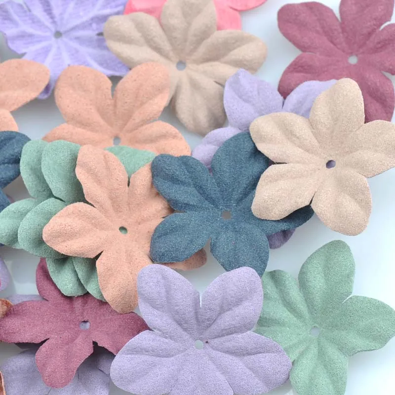 Смешанные цветы из искусственной ткани колпачок для свадебного украшения DIY