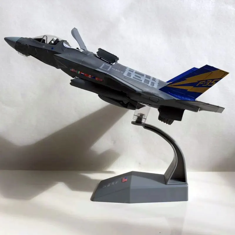 AMER 1/72 масштаб военная модель игрушки USAF F-35B Lightning II Joint Strike Fighter литой металлический самолет модель игрушки для коллекции