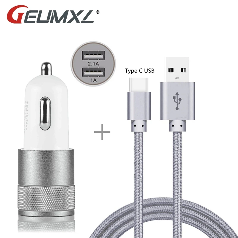 Кабель для зарядки и передачи данных с разъемом USB 3 1 типа C автомобильное