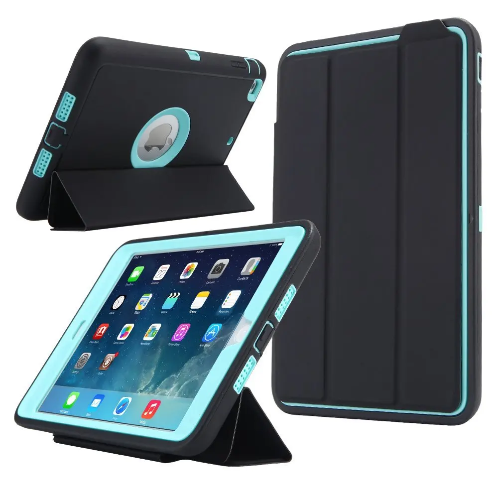 Для iPad Mini 1/2/3 Retina детская безопасная Броня ударопрочный Прочный силиконовый