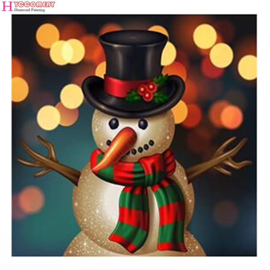 5D Diy Полный Круглый камень бусина дрель бриллиантовый рисунок Рождество подарок