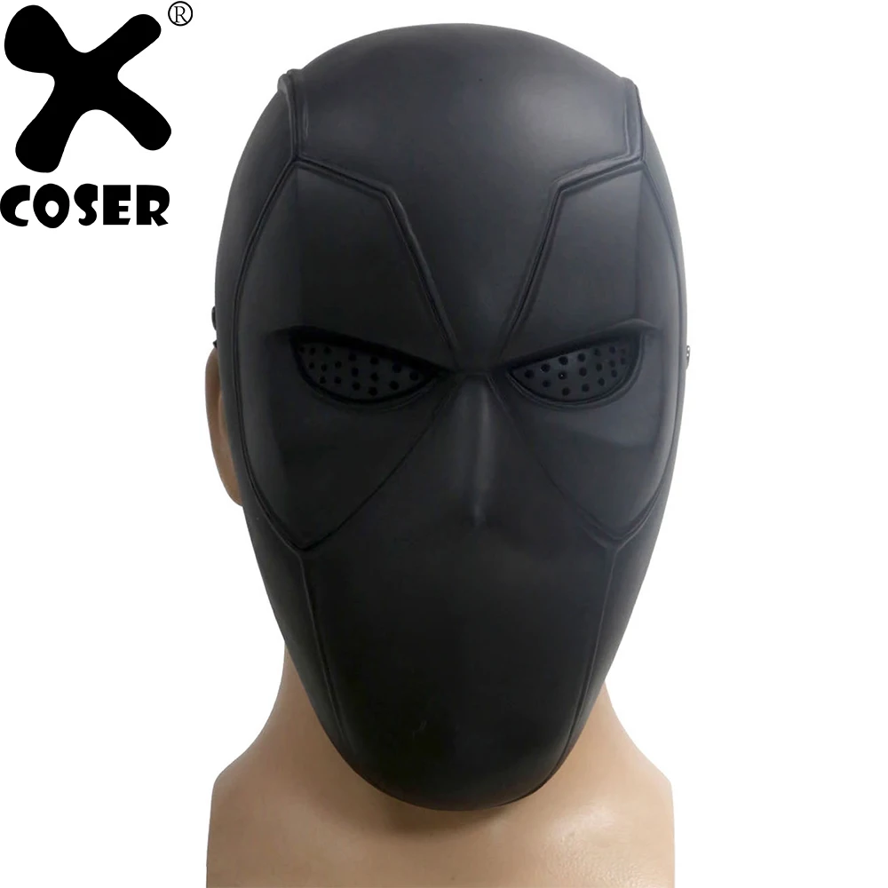 XCOSER Дэдпул крутая черная косплей маска на Хэллоуин вечеринку костюм реквизит s Diy