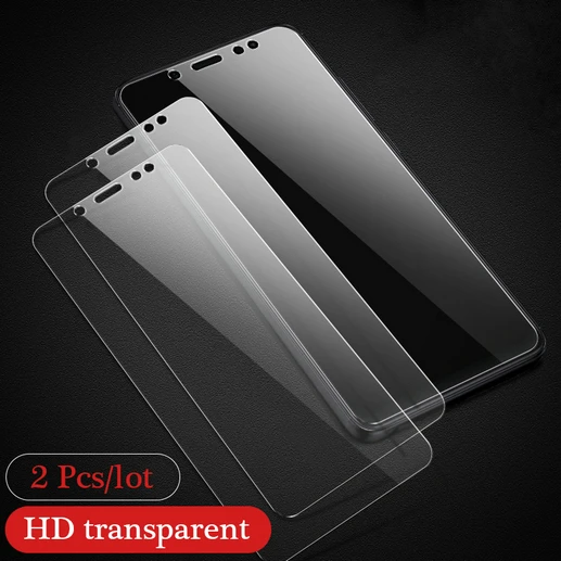 2 Pcs HD Transparent 2 шт Полное закаленное стекло для Xiaomi Redmi Note 7 8 5 Pro Анти-синий луч 0,26 мм 9H Защитная пленка для экрана на стекло Redmi 7 8 8A - Цвет: 2 Pcs HD Transparent