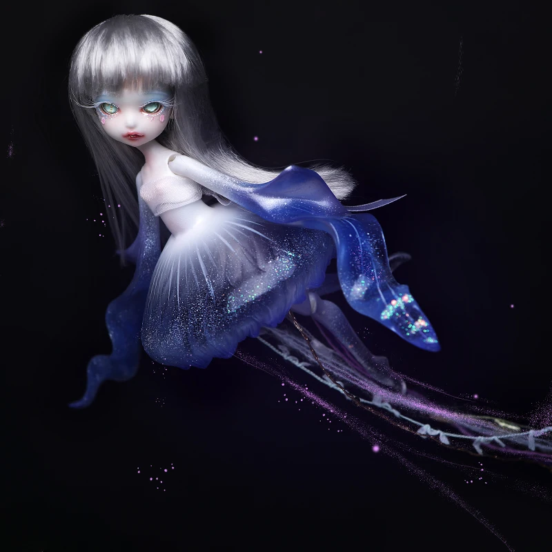 Bonecas brinquedos модель Boneca BJD 1/12 Медуза lumu Meninas Meninos boneca nua высокое качество | Игрушки и