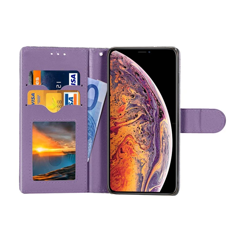 Крутой женский кожаный бумажник флип леопардовый чехол для Apple iPhone X XR coque XS max кошелек чехол 8 7 plus funda 6 6s plus 11 чехол