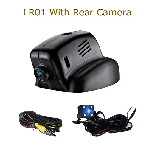 LR01 Tow Lens Cam Jabriel 1080P Автомобильный видеорегистратор wifi Скрытая камера видеорегистратор Двойной объектив камера заднего вида для LandRover DISCOVERY 4 2013 freelander 2 - Название цвета: LR01 Tow Lens Cam