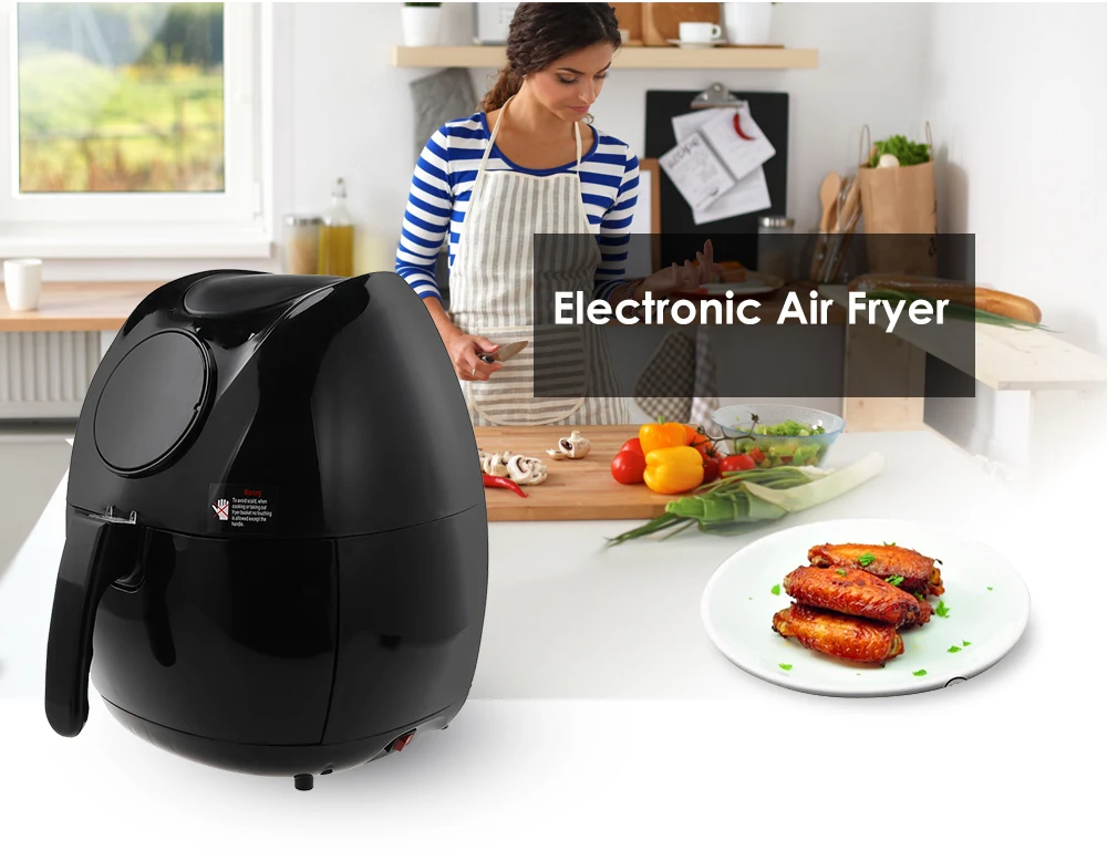 ZNAF1503A 1350 Вт 2.7L электронная воздушная фритюрница для жарки выпечка, Жарка на гриле ЖК-дисплей