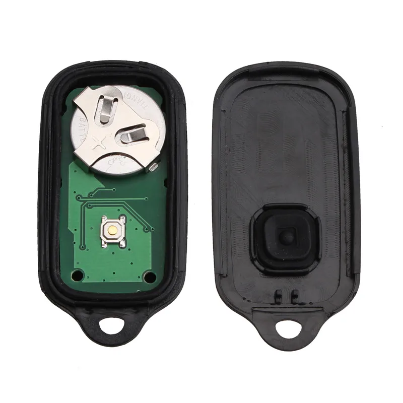 KEYYOU 2 кнопки дистанционного ключа автомобиля для Toyota Celica Echo FJ Cruiser Highlander Prius RAV4 Tacoma