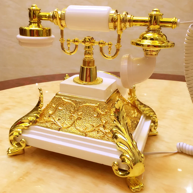 Высококлассный европейский телефон для дома ретро старинный Мелодия звонка