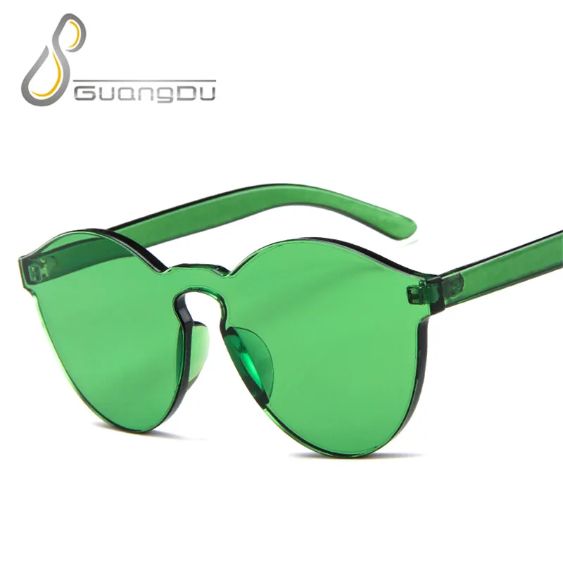 Уникальные женские солнцезащитные очки без оправы 2020 трендовые товары высокое