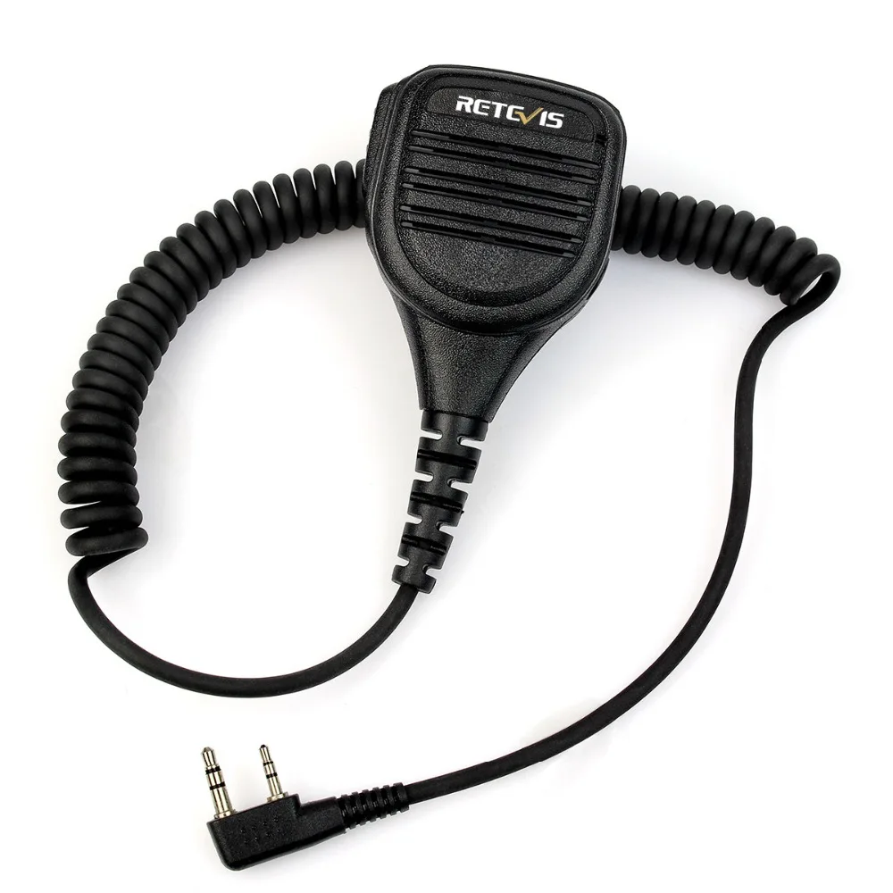 10 шт. Retevis 2 контактный Динамик Микрофон для Kenwood H777 RT22 RT1 RT3 RT5 RT81 Baofeng UV 5R BF 888s TYT Walkie