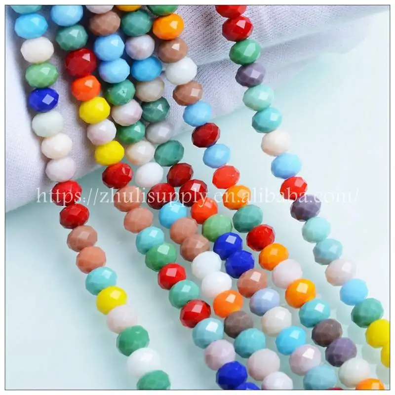 Кристаллические стеклянные бусины JuleeCrystal разных цветов различные формы