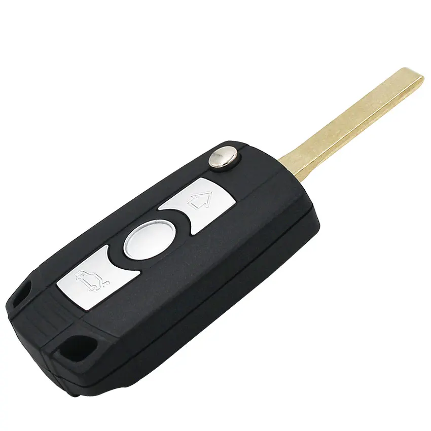 Hkobdii 5 шт./лот удаленное чехол складной автомобиль smart key Корпус для BMW 1 3 7 серии x3 X5
