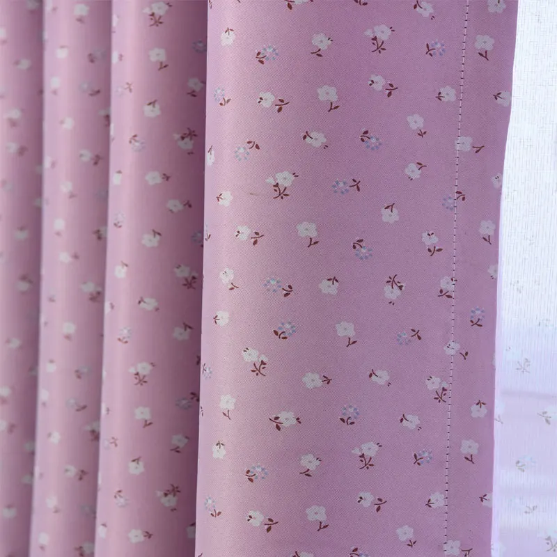 Новые корейские японские хлопковые занавески с принтом Заводская Прямая оптовая