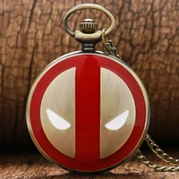 fashion cosplay anime cartoon pocket watches for kids boys and girls