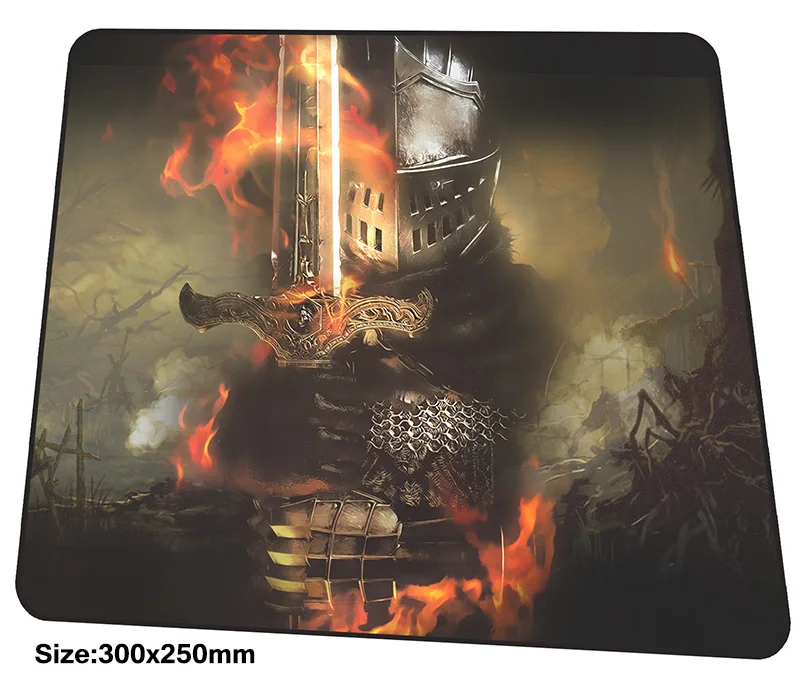 Коврик для мыши Dark Souls 300x250 мм игровой коврик большой персонализированный с