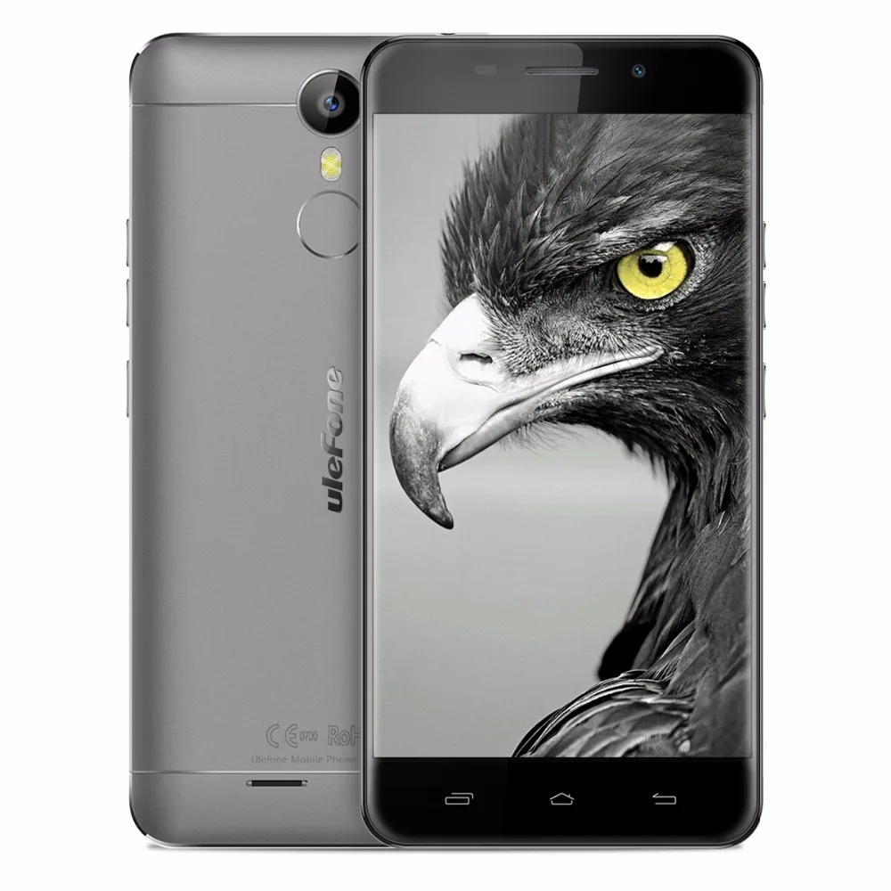 Ulefone Metal 4 г телефон 5 дюймов HD IPS MTK6753 Octa core Android 6.0 3 ГБ Оперативная память 16