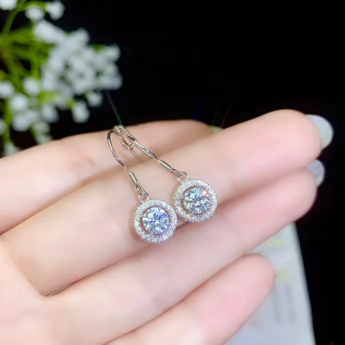 Moissanite в настоящее время самые популярные в мире ювелирные изделия 925 пробы серебра, классический дизайн, девичьи ногти, модный дизайн