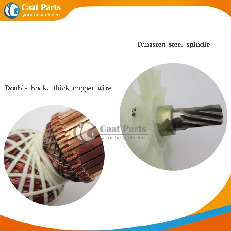 Приводной вал с 9 зубцами переменного тока 220 В электрический молоток ротором для