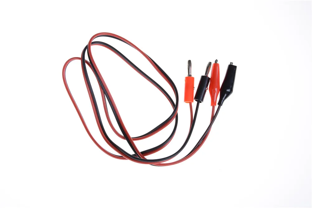 1 м длинный разъем типа банан для двойного тестера оптовая продажа|alligator clips|alligator