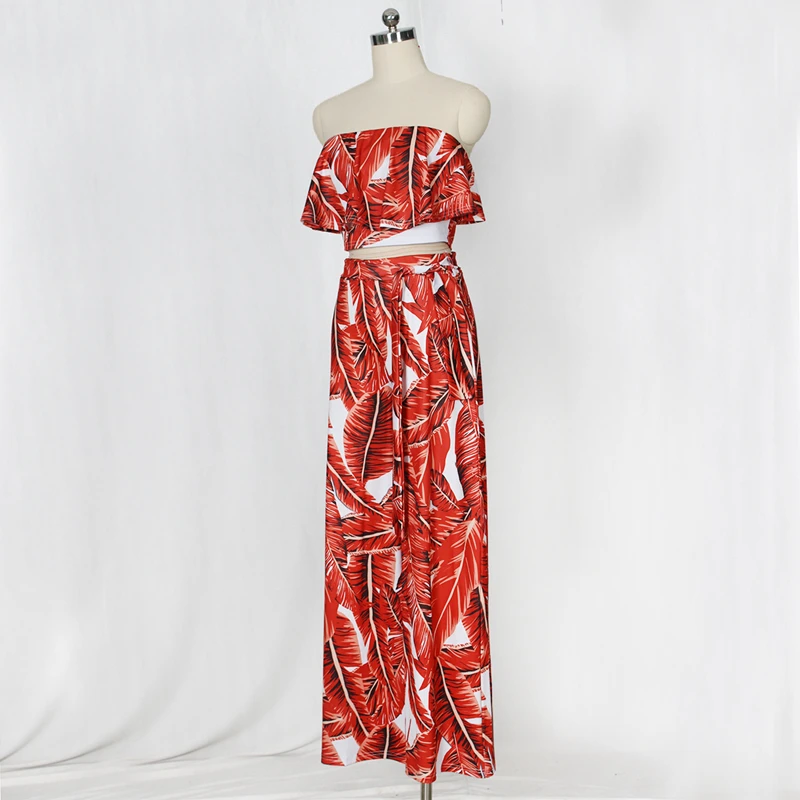 Женский 2019 сексуальный Модный летний комбинезон с цветочным принтом и Новый