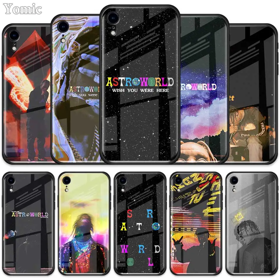 Чехлы с закаленным стеклом для Apple iPhone XR 7 8 6 6S Plus 11 Pro X XS MAX мягкий чехол для телефона