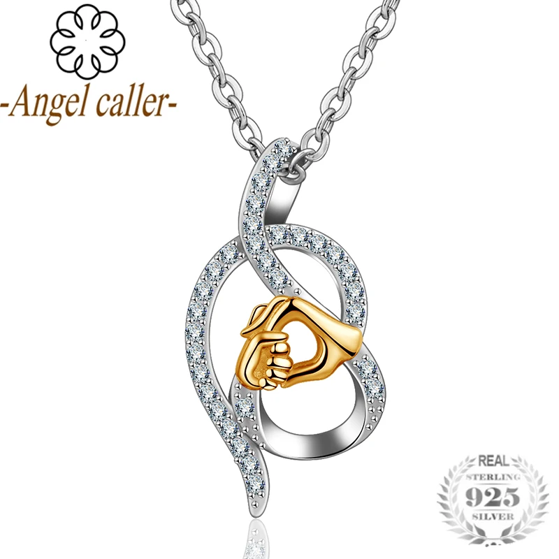 Ангел звонящий из стерлингового серебра 925 пробы знак бесконечности ювелирные