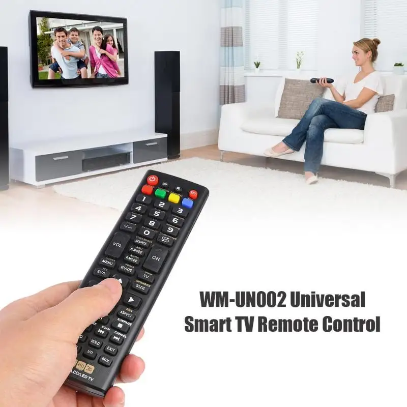 Универсальный пульт дистанционного управления Smart tv с LEARN lcd светодиодный HD 3D функция для всех бренды телевизоров на рынке для домашней семьи