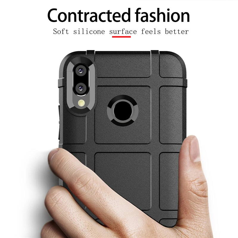 Для HUAWEI Y7 Y6 Y9 Y MAX Pro Prime P Smart 2019 усиленный защитный чехол в стиле милитари