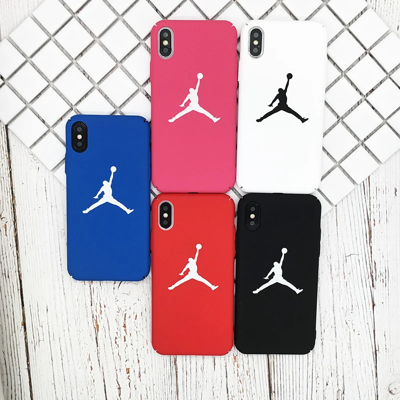 Flyman Jordan Cover Case For iPhone 7 8 Plus 6 S 6S 6Plus Celular Hard PC Phone Carcasa Cases X 5 5S XR XS MAX Fundas |