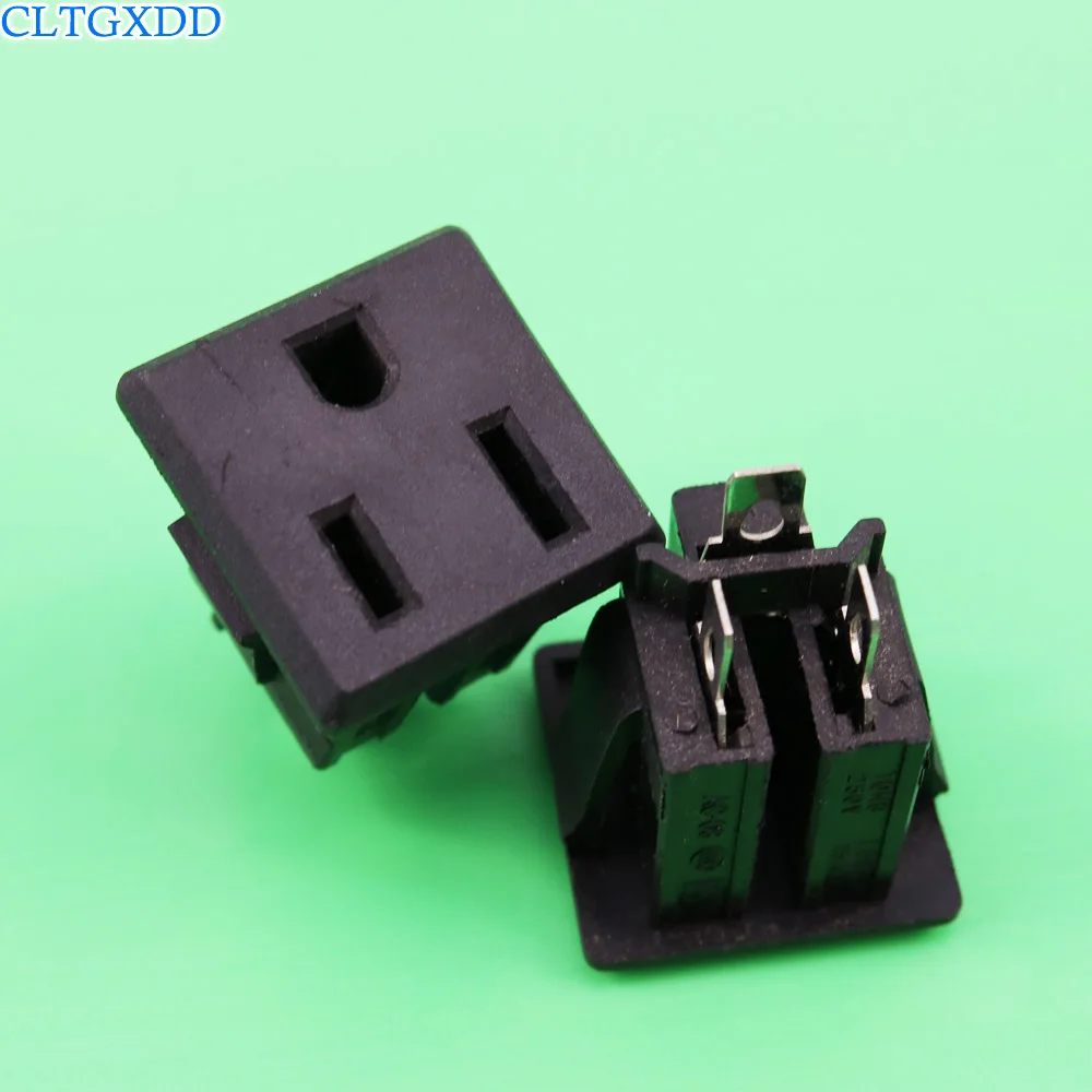 

cltgxdd 15A 125V Multinational Certification Environmental copper Power outlet American PLUG AC POWER SOCKET