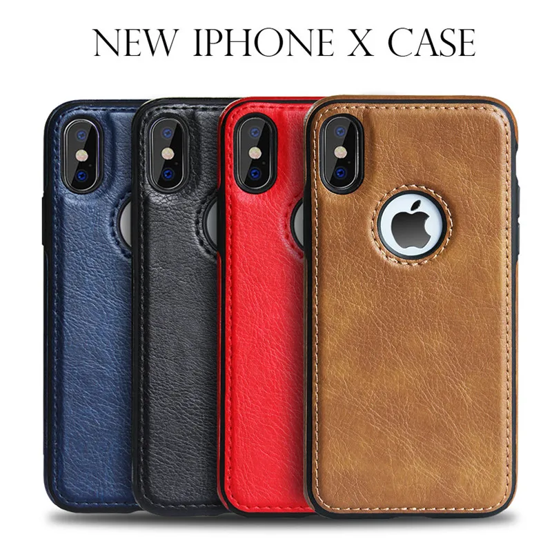 Кожаный чехол Tikitaka в стиле ретро для Iphone XS 6s 7 8 Plus, Противоударная задняя крышка, Мягкий ТПУ, деловой чехол для телефона, для Iphone XR XM