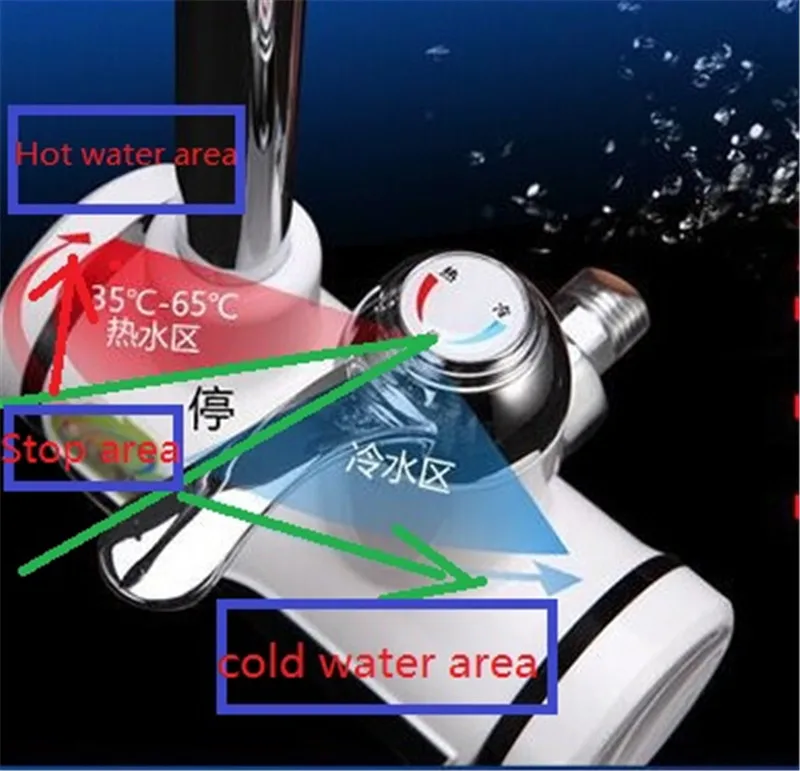 

RX-011G,Digital Display Instant Hot Water Tap,Fast electric heating water tap,Inetant Electric Heating Water Faucet