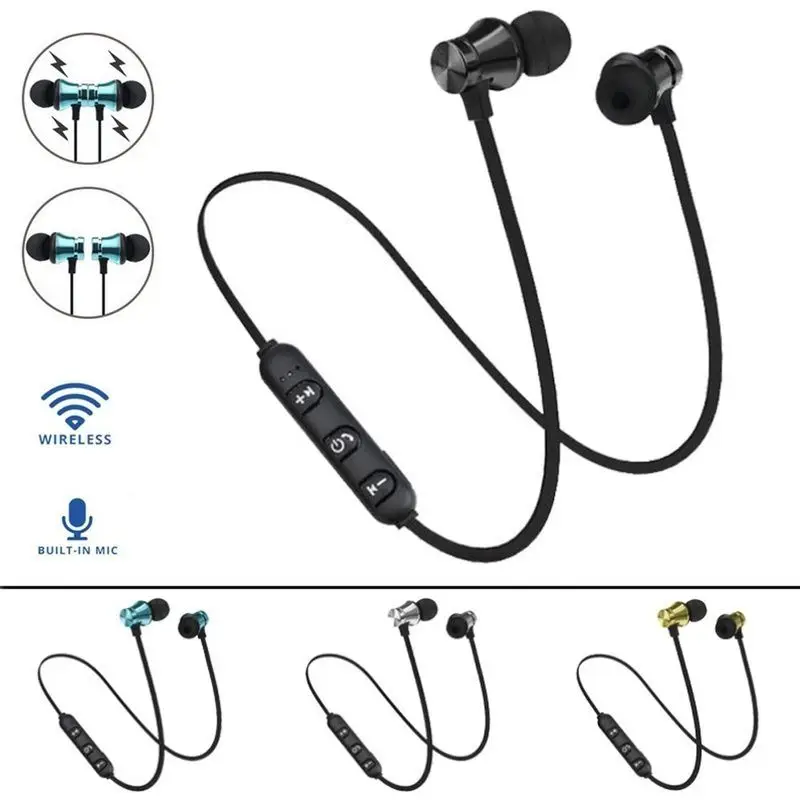 Bluetooth 4,2 стерео наушники-вкладыши наушники спортивные наушники беспроводные магнитные наушники