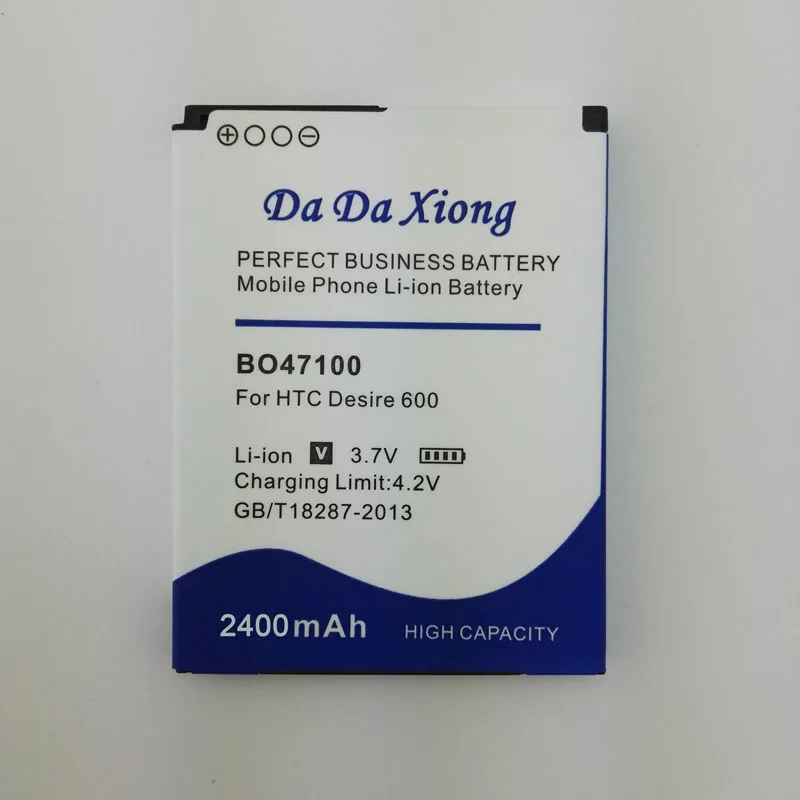 Новая батарея 2900mAh BO47100 литий-ионная для телефона HTC Desire 600 606w 609d 608t T528 500 | Мобильные
