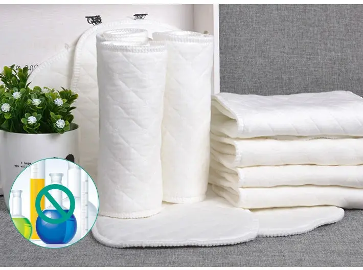 5 шт. Детские многоразовые подгузники из микрофибры 3 слоя|diaper price|diaper organizerdiaper age |