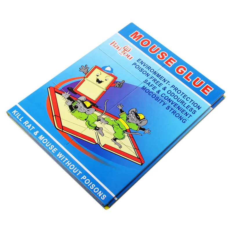 1 Нетоксичная мышка крыса липкая клеевая доска ловушки анти репеллент домашние