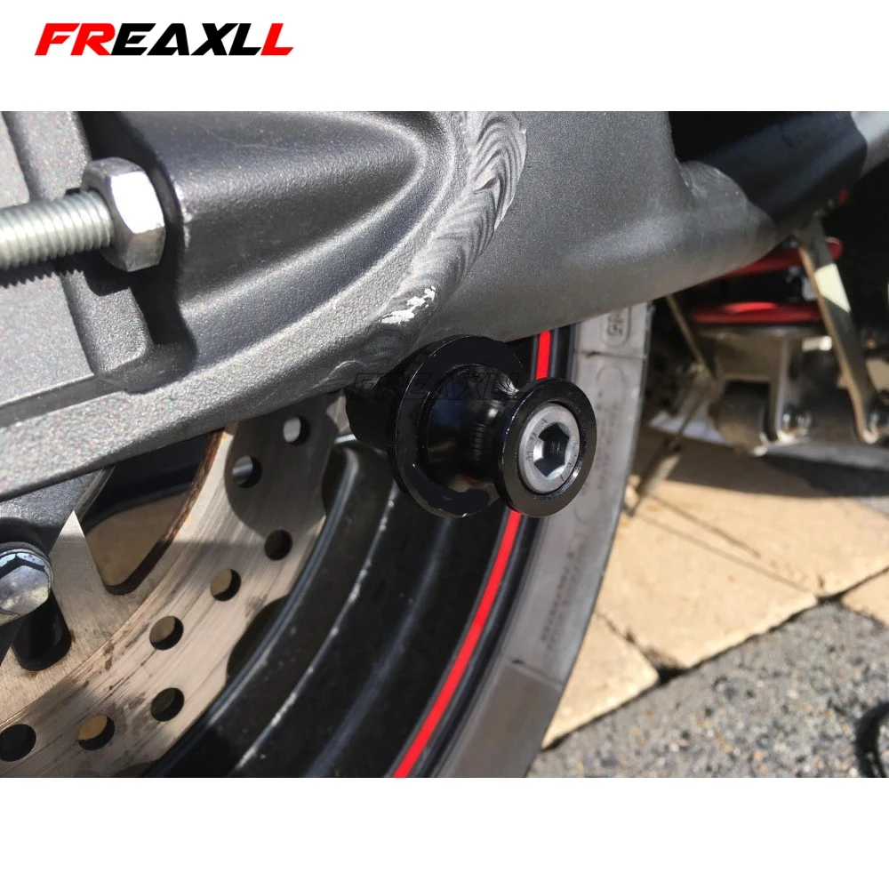 Катушки для катушек Swingarm слайдеры 8 мм подставка винты аксессуары мотоциклов SUZUKI