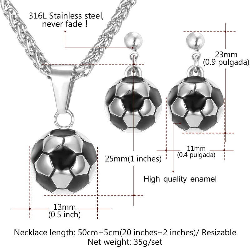 Ожерелье и серьги подвески из нержавеющей стали|jewelry sets for women|necklace earring setjewelry |