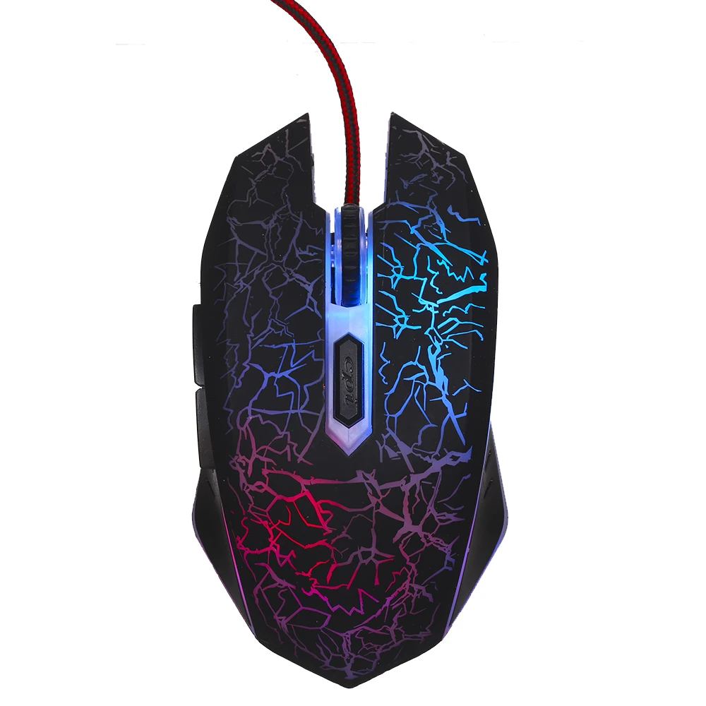 Мышь игровая Проводная эргономичная с RGB подсветкой и USB подсветкой|Мыши| |