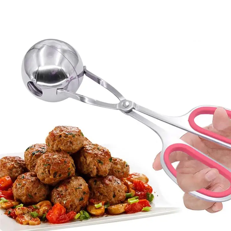 Кухонные щипцы из нержавеющей стали для мясных шариков сделай сам устройство
