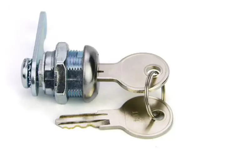 

1 piece 16mm Practical Cam Lock Mail Box File Cabinet Desk Drawer Lock with 2 keys