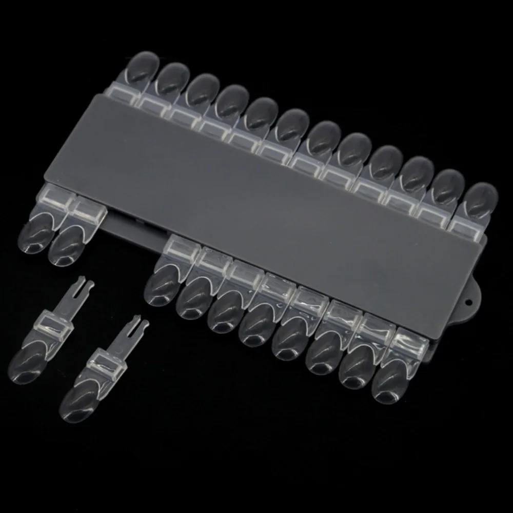 24 шт./компл. Ложные Nail Книги по искусству Совет Советы Польский Съемная гель