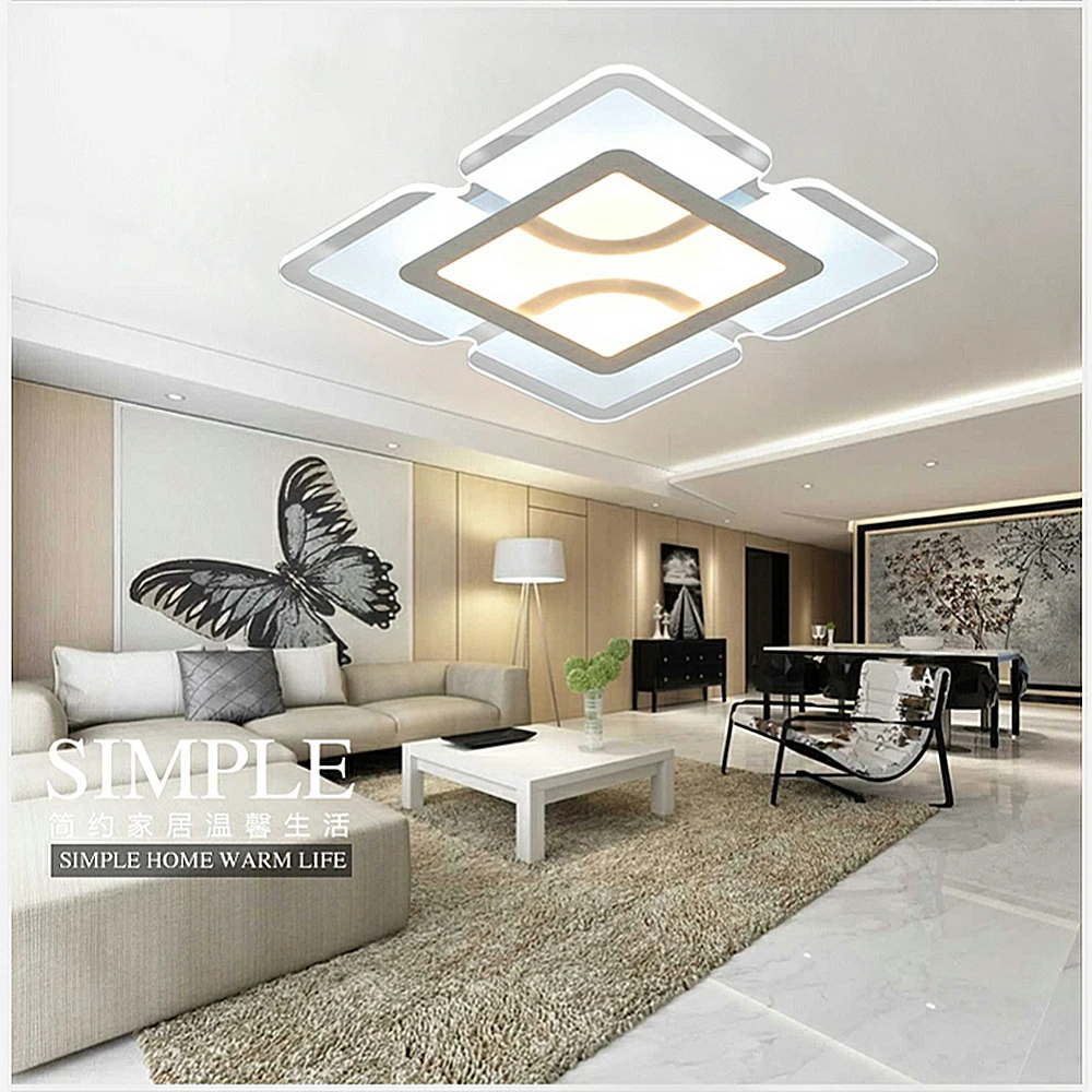 Modern Led Ceiling Lights remote control For Living Room Light Fixture lamparas de techo abajur | Лампы и освещение