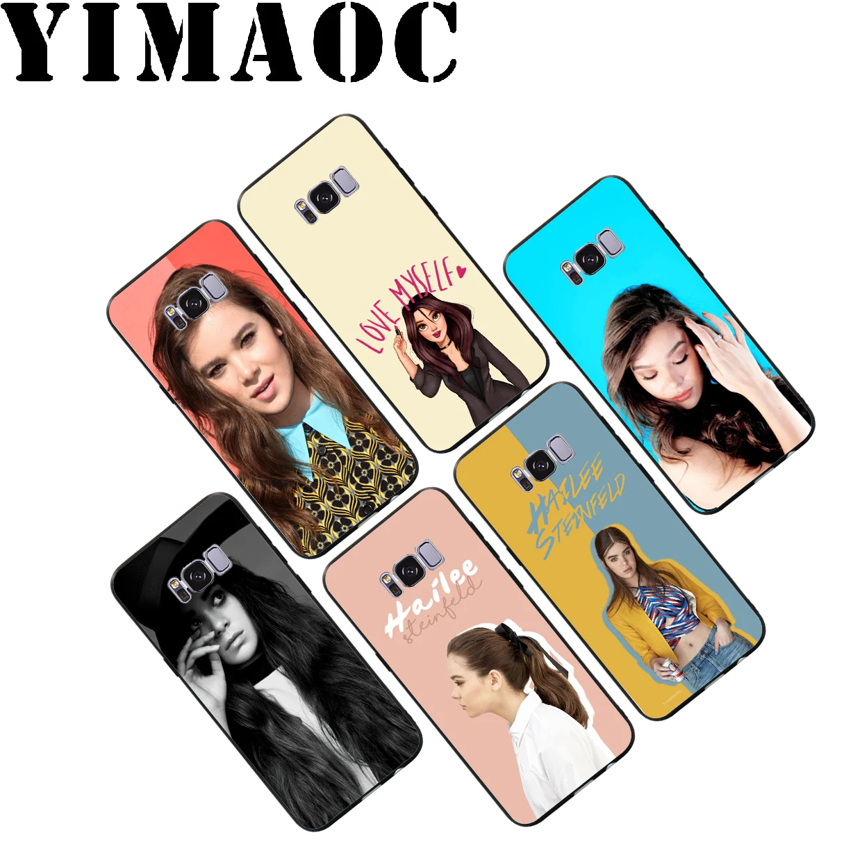 YIMAOC Hailee Steinfeld сексуальный мягкий чехол для Samsung Galaxy S10 S10e S9 S8 A6 Plus S7 S6 Edge A7 A5 A3 J6 Note 9 8 |