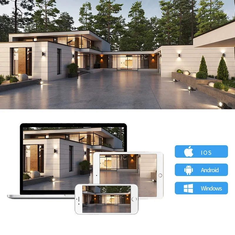 Vstarcam 1080 P ip камера POE IP66 Водонепроницаемая bullet для наружного наблюдения IR ночного