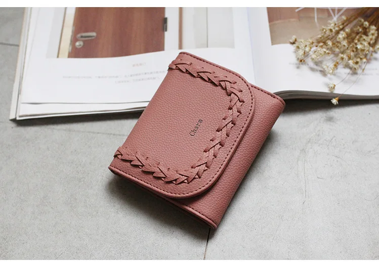 2017 новое поступление! Короткий вязаный женский кошелек из качественной